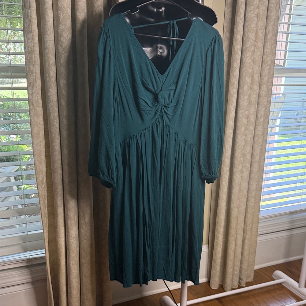 Torrid in plus size 2x - Elegant Teal Dress